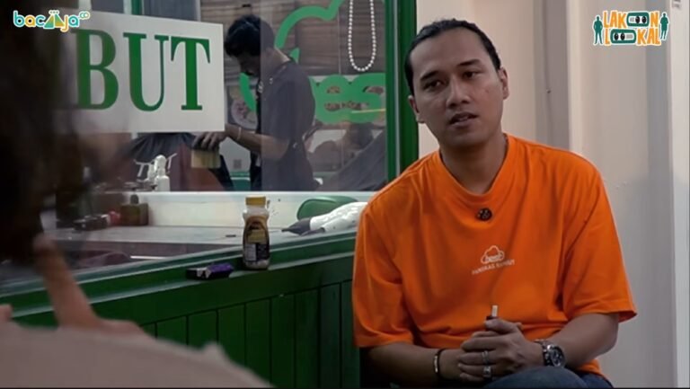Bima Eka Sakti saat berbincang dengan Bacaaja.co dalam podcast Lakon Lokal.