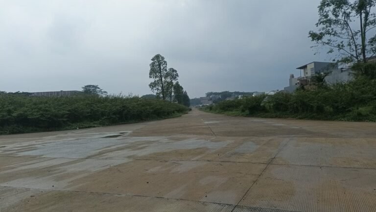 Salah satu lahan di bsb yang dulu penuh dengan pohon sekarang menjadi perumahan selasa (10/3/2026). (dul)