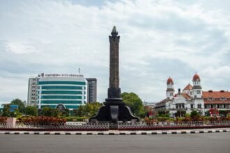 Tugu Muda yang menjadi simbol perjuangan rakyat Semarang dalam peristiwa Pertempuran Lima Hari di Semarang. (ist)