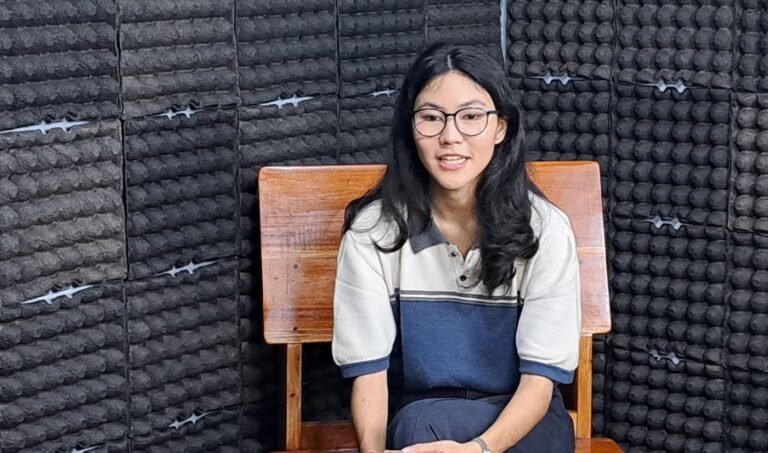 Manajer Kampanye dan Media Wahana Lingkungan Hidup Indonesia (Walhi) Jawa Tengah, Zalya Tilaar. (bae)