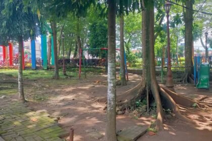 Sudut Sampangan Park, taman kota di Semarang yang adem.