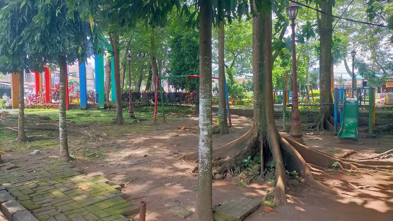 Sudut Sampangan Park, taman kota di Semarang yang adem.