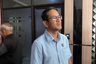 Kasat Reskrim Polrestabes Semarang, AKBP Andika Dharma Sena saat konferensi pers, Kamis (5/3/2026). (ist)