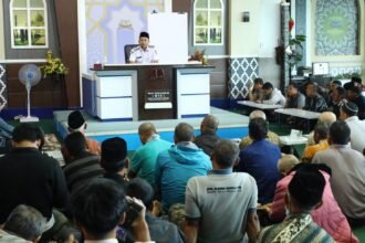 Wali Kota Solo, Respati Ardi, melepas ribuan peserta Nafar Ramadan Periode III Tahun 2026 yang digelar Majelis Tafsir Al-Qur’an (MTA), Rabu (4/3/2026).