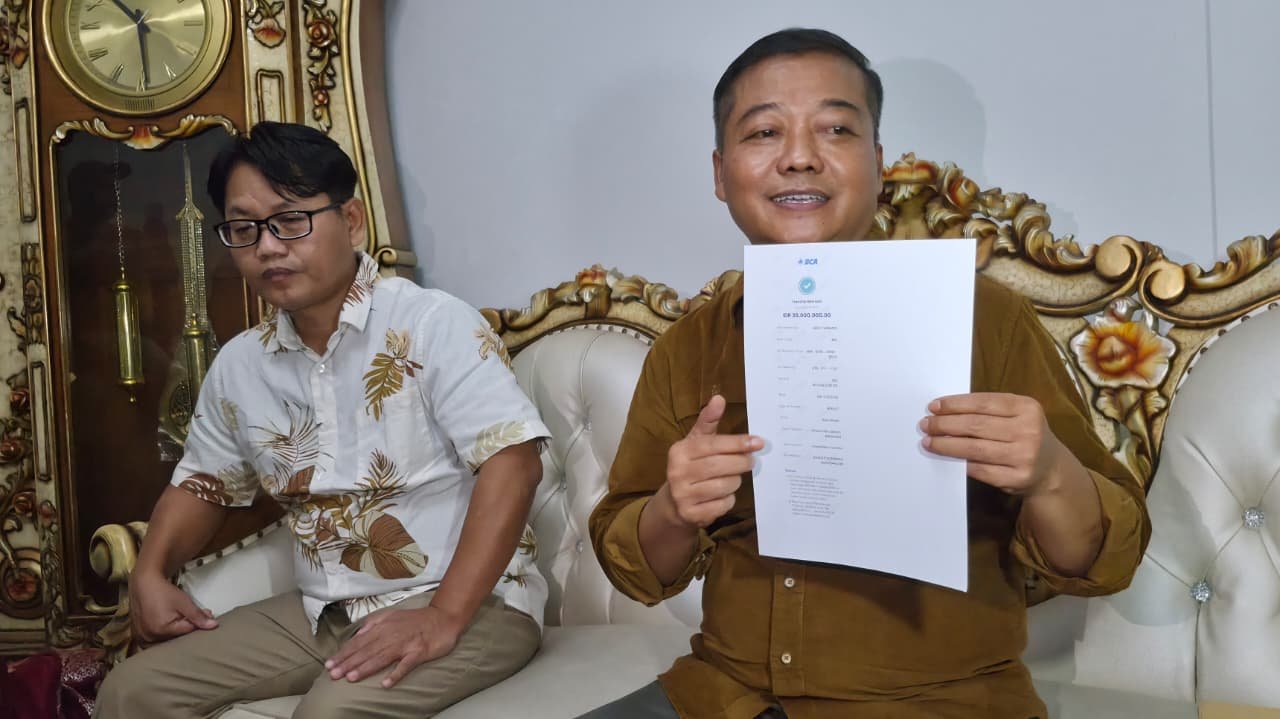 Ketua Pengawas Koperasi Bahana Lintas Nusantara (BLN), Nicolas Nyoto Prasetyo.