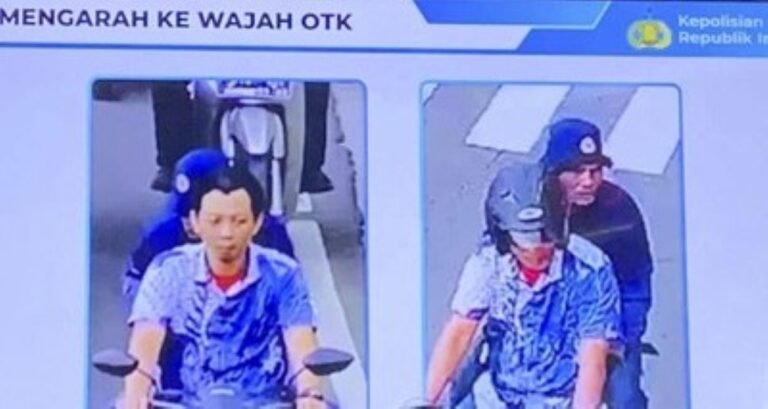Tampang pknum intelijen TNI pelaku teror penyiraman air keras terhadap Wakil Koordinator KontraS Andrie Yunus. Pelaku hanya dijerat pasal penganiayaan berencana.