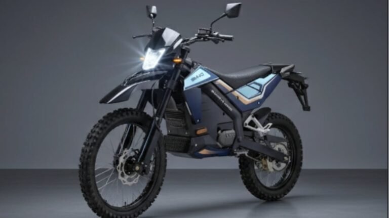Motor dengan gaya trail, Emmo JVX GT, menjadi salah satu kendaraan untuk BGN.