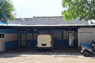 SPPG Lempongsari sepi karena di dalamnya sedang direnovasi pasca sidak. (bae)