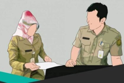 Ilustrasi Aparatur Sipil Negara (ASN).