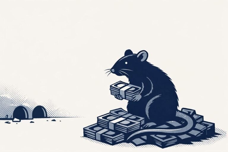 Ilustrasi koruptor.