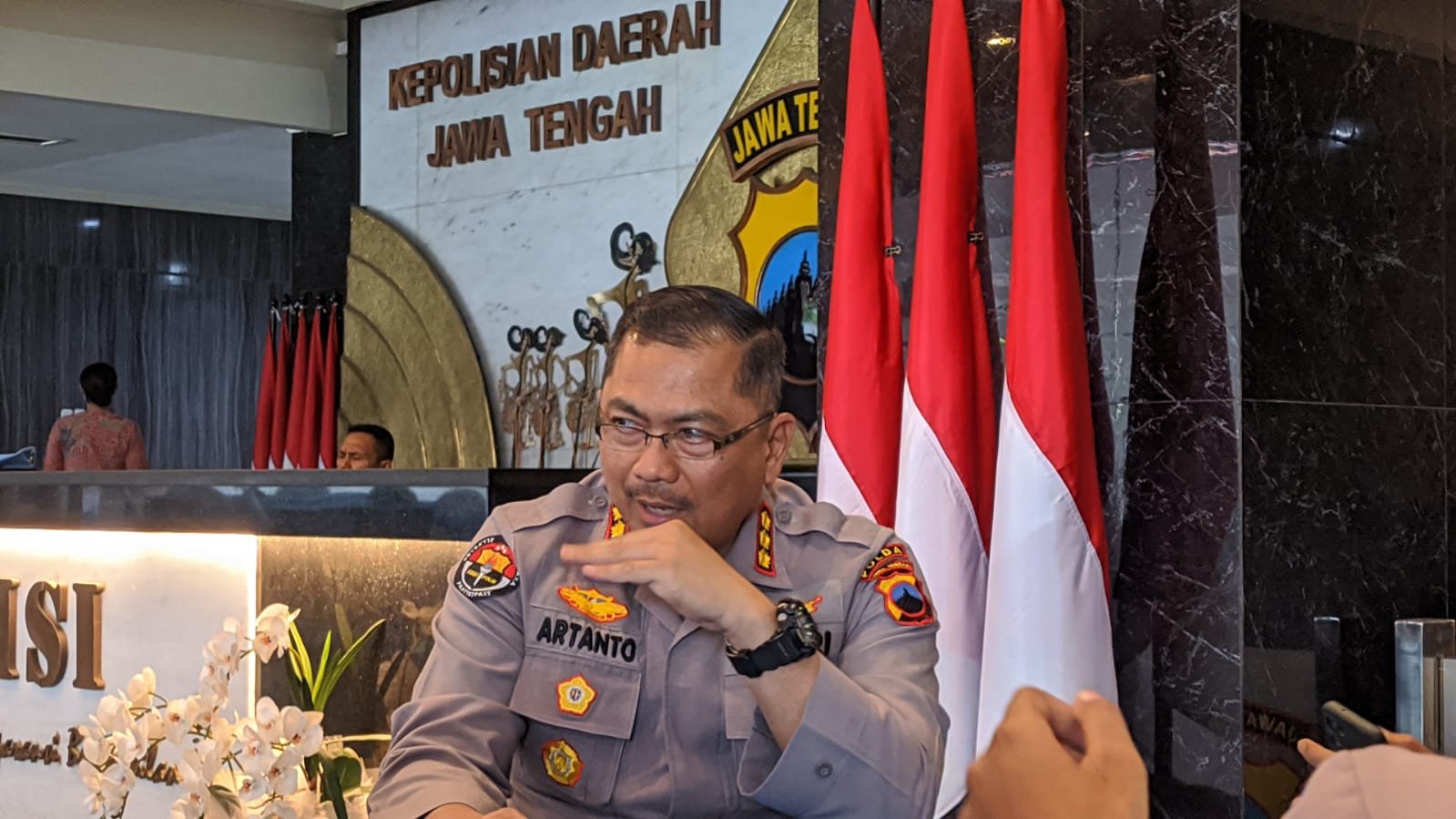 Kabid Humas Polda Jateng, Kombes Pol Artanto. (dul)