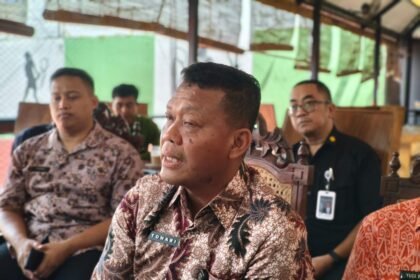 Kepala Lapas Kelas I Semarang, Ahmad Tohari saat menemui wartawan di kantornya, Jumat (24/4/2026). (ist)