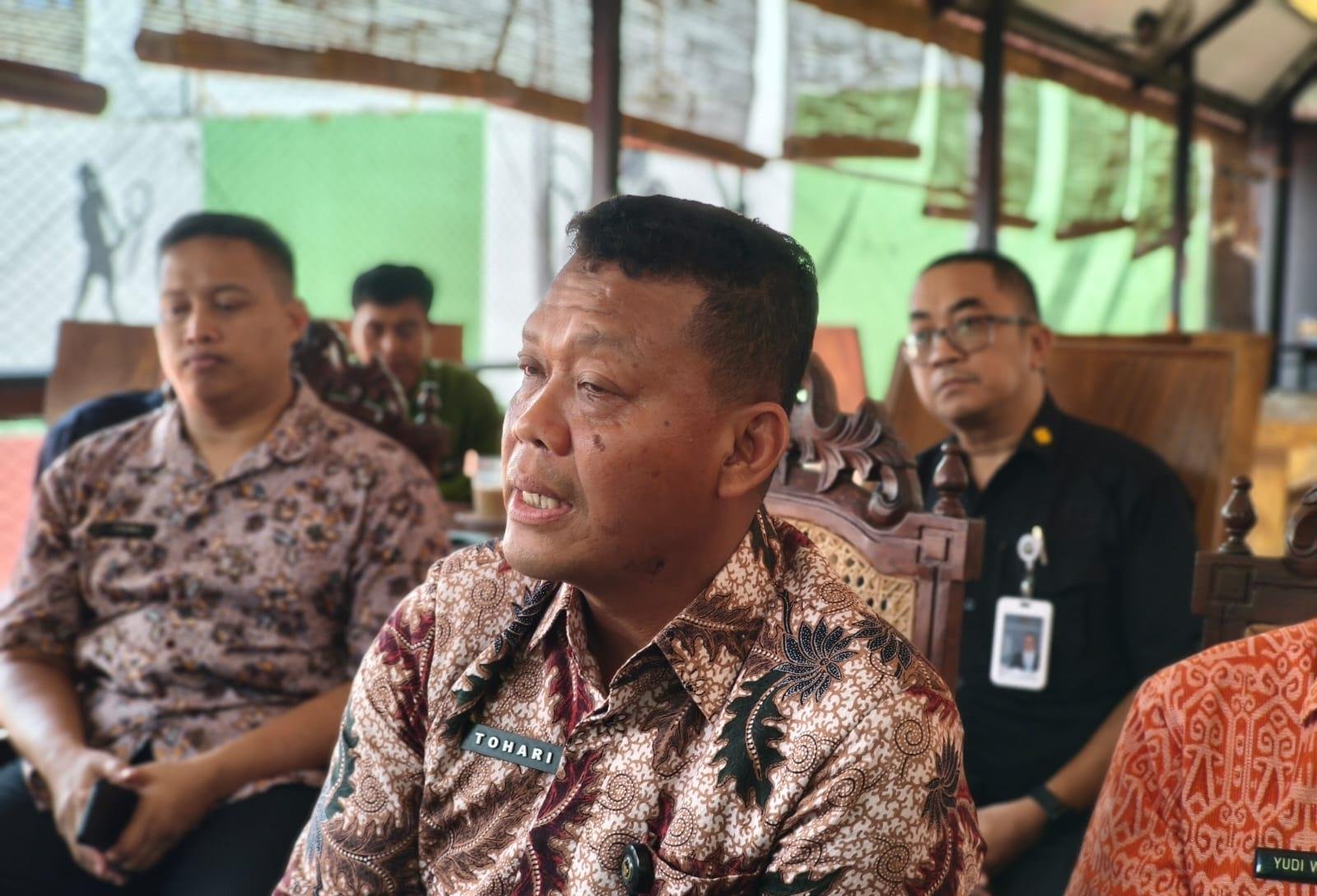 Kepala Lapas Kelas I Semarang, Ahmad Tohari saat menemui wartawan di kantornya, Jumat (24/4/2026). (ist)