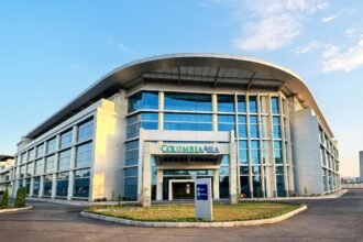 Rumah Sakit Khusus Bedah (RSKB) Columbia Asia Semarang.