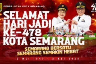 Hari Jadi ke-478 Kota Semarang.