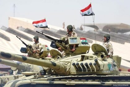 Ilustrasi pasukan militer Iran.