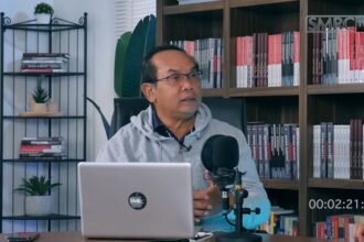 Pendiri SMRC, Saiful Mujani.