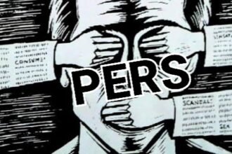 Ilustrasi pembungkaman pers.