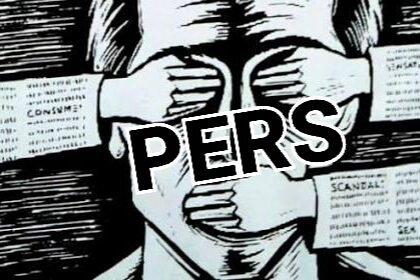 Ilustrasi pembungkaman pers.