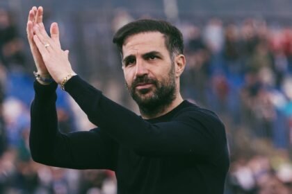 OGAH PINDAH KLUB - Pelatih klub Como 1907, yang berlaga di Serie A Liga Italia, Cesc Fabergas.