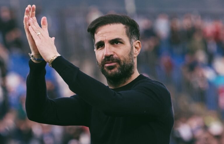 OGAH PINDAH KLUB - Pelatih klub Como 1907, yang berlaga di Serie A Liga Italia, Cesc Fabergas.