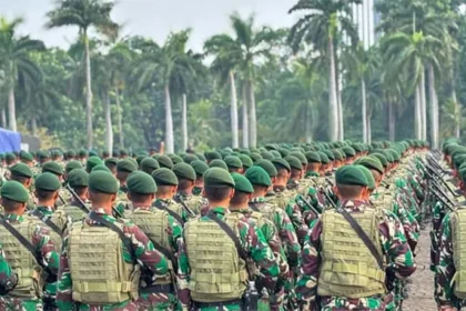 ILUSTRASI pasukan Tentara Nasional Indonesia (TNI). (ist)