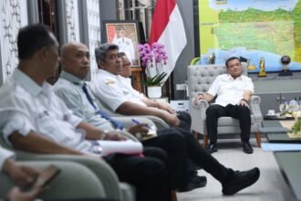 PERSIAPAN JATENG FAIR 2026 - Gubernur Jawa Tengah, Ahmad Luthfi, menerima jajaran PT PRPP Jawa Tengah di kantornya, Rabu (20/5/2026). Pertemuan tersebut membahas persiapan gelaran Jateng Fair 2026. (ist)
