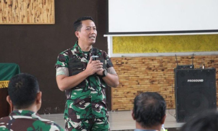 DANDIM - Komandan Kodim (Dandim) 0706/Temanggung, Hermawan Adi Nugroho.