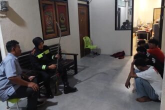 BELI CELURIT--Polisi menyita celurit jenis corbek yang dibeli pelajar di Kabupaten Semarang. (ist)