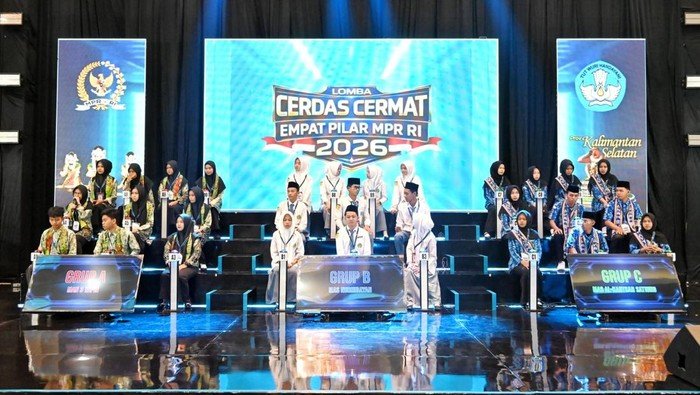 LCC BERMASALAH - Lomba Cerdas Cermat (LCC) 4 Pilar MPR RI di Kalbar yang berujung polemik.