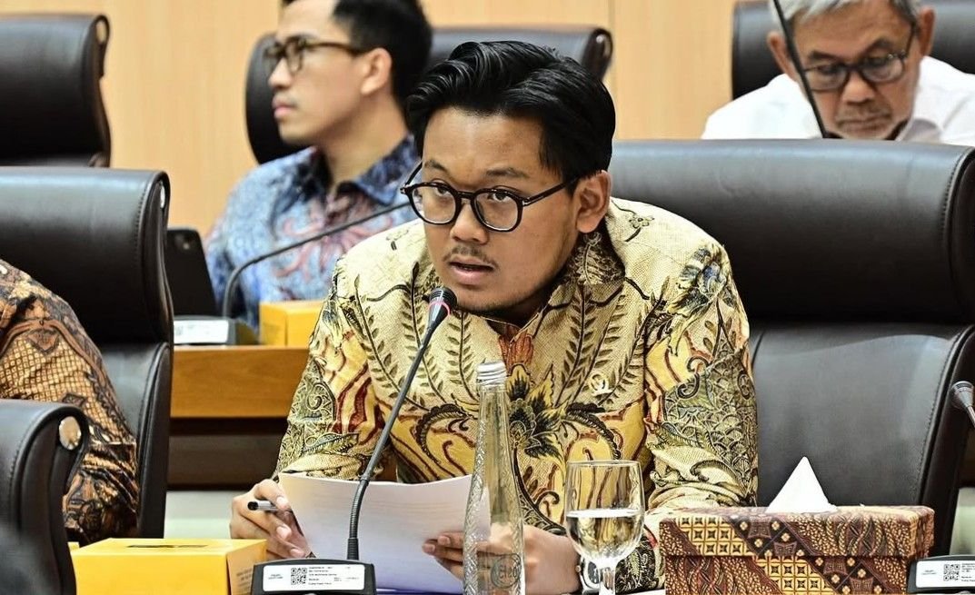 SAMPAIKAN USUL - Anggota Komisi VII DPR RI Andhika Satya Wasistho menyatakan, jika pemerintah menambah anggaran untuk sektor pariwisata, maka penggunaannya harus menyentuh masyarakat dan wisatawan. Jangan sampai anggaran terbesar justru tersedot untuk promosi besar-besaran saja.