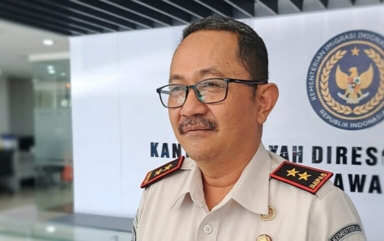 Kepala Kantor Wilayah Ditjen Imigrasi Jawa Tengah, Haryono Agus Setiawan. (bae)