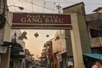 SPOT WISATA - Gang Baru di Pecinan, Kranggan, Semarang, menjadi salah satu daya tarik wisata di Kota Lumpia. (dul)