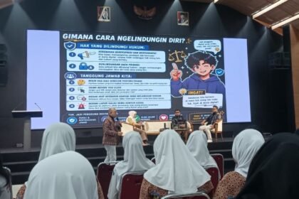BACAAJA.CO GOES TO SCHOOL - Bacaaja.co berkolaborasi dengan SCU Semarang dan SMKN 5 Semarang menggelar "Bacaaja.co Goes to School: Cegah IRET Kalangan Gen-Z di Ruang Digital", yang digelar di kampus SCU, Kamis (18/6/2026). (dul)