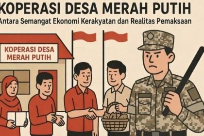 KDMP - Ilustrasi Koperasi Desa Merah Puih.