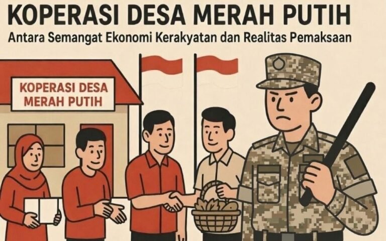 KDMP - Ilustrasi Koperasi Desa Merah Puih.