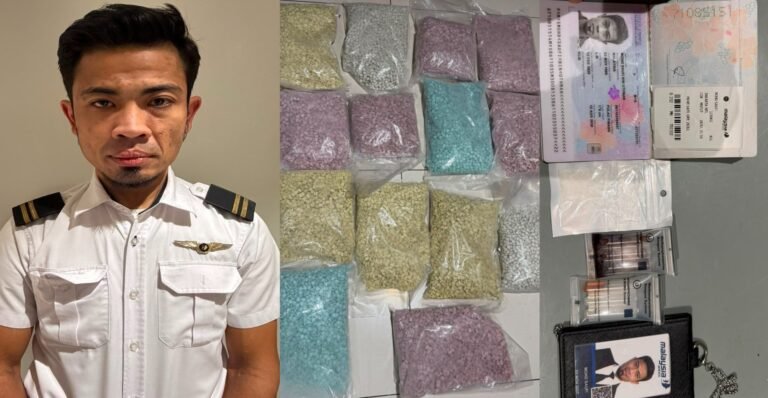PILOT ASING DITANGKAP - Kolase foto pilot asing dengan kartu identitas Malaysia ditangkap di Bandara Soekarno-Hatta (Soetta) karena ketahuan selundupkan narkoba berupa 70.000 butir ekstasi.