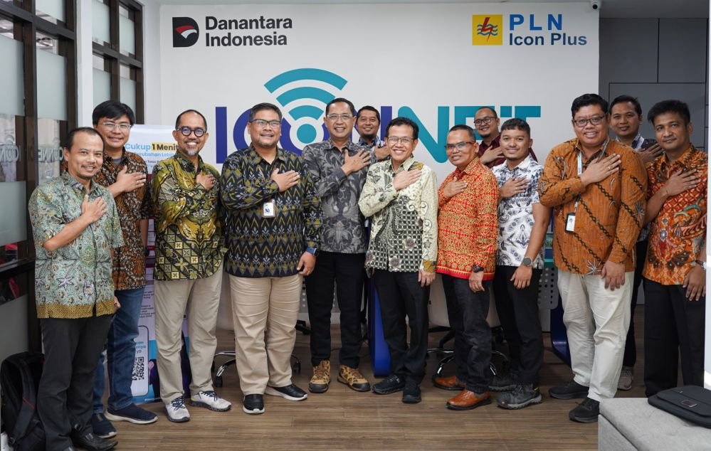 SINERGI - Direksi PLN Icon Plus dan IconGreen menyamakan langkah sekaligus memperkuat sinergi antaranak perusahaan PLN Group dalam mendukung pengembangan bisnis dan percepatan transisi menuju energi bersih.
