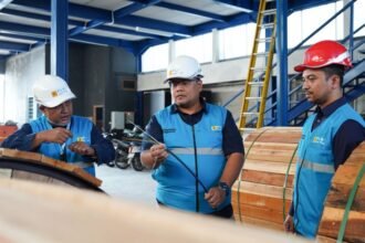 GUDANG OPERASIONAL BARU - Gudang yang tertata dengan baik jadi salah satu elemen penting dalam mendukung efektivitas distribusi material serta mempercepat pekerjaan lapangan.