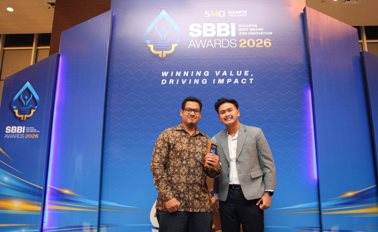RAIH PENGHARGAAN - PLN Icon Plus meraih penghargaan Fastest Rising Internet Service Provider dalam ajang Solopos Best Brand and Innovation (SBBI) Awards 2026.