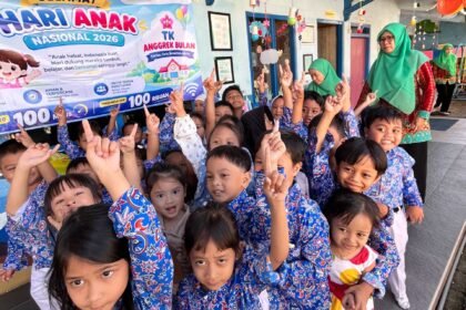 EDUKASI CERIA - Melalui layanan andal ICONNET, PLN Icon Plus hadirkan ruang belajar penuh keceriaan pada peringatan Hari Anak Nasional 2026 di Semarang.