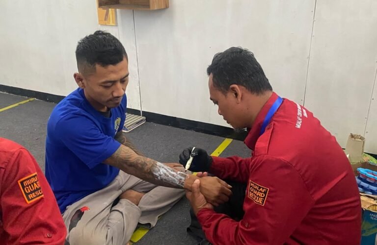 HAPUS TATO--Napi Lapas Semarang menghapus tato mereka lewat program penghapusan tato di dalam penjara, Rabu (29/7/2026). (ist)