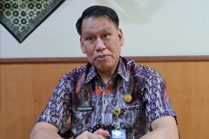 Kepala Dinkes Jawa Tengah, dr. Zulfachmi Wahab, Sp.PD, Subsp.H.Onk.M(K), FINASIM, saat ditemui di kantornya, Kamis (30/6/2026). (bae)