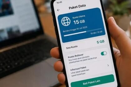 Ilustrasi paket kuota internet. LP2K Jateng minta operator terapkan putusan MK.