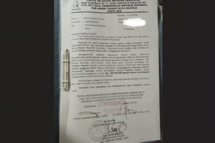 PROPOSAL BANTUAN - Pemkot Salatiga ider proposal permohonan bantuan dana untuk HUT kota. Belakangan, proposal ditarik setelah menimbulkan kontroversi.