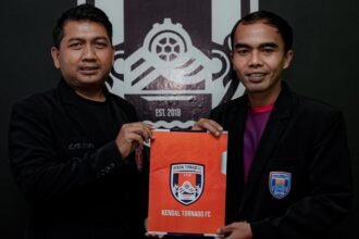 ANTAN PUNGGAWA TIMNAS - Kendal Tornado FC mendatangkan wing back M Fatchu Rochman. Mantan punggwa timnas U-19 itu berambisi membawa Kendal Tornado berlaga di Liga 1 pada musim depan.