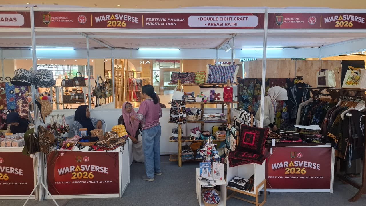 PEMERAN UMKM--UMKM mengikuti pemeran produk pada ajang WARASVERSE 2026 di The Park Mall Semarang, 21–23 Agustus 2026. (ist)