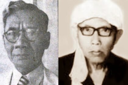 KOLASE--Kakek Prabowo Subianto, Margono Djojohadikusumo (kiri) dan ulama besar KH Sholeh Darat.