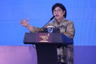 CALON TUNGGAL - Presiden Prabowo Subianto resmi mengajukan nama Destry Damayanti sebagai calon tunggal Gubernur BI.