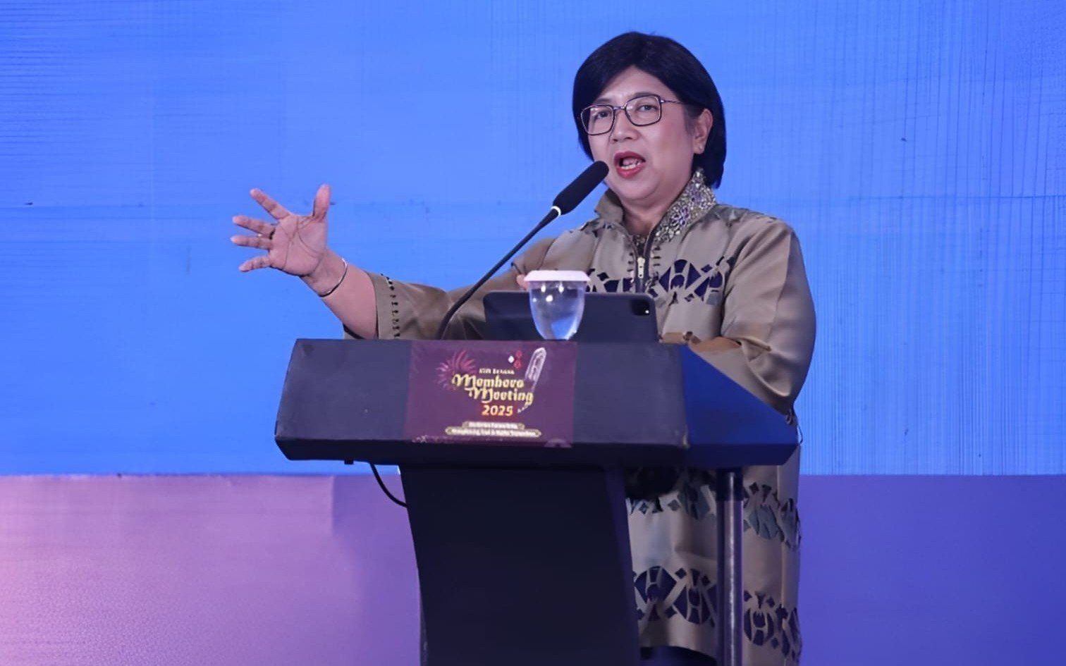 CALON TUNGGAL - Presiden Prabowo Subianto resmi mengajukan nama Destry Damayanti sebagai calon tunggal Gubernur BI.